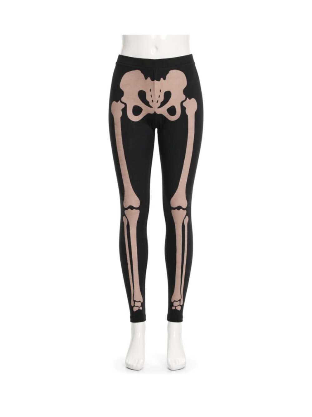 Sourpuss Skeleton Bones Leggings - Horror Halloween Goth Costume NWT RARE Undead